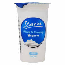 Ilara Natural Yoghurt 250Ml Cup